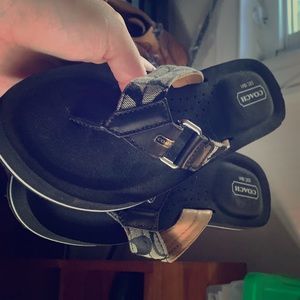 Coach sandals